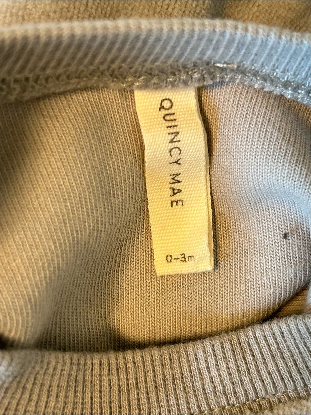 0-3M Quincy Mae Velour Set